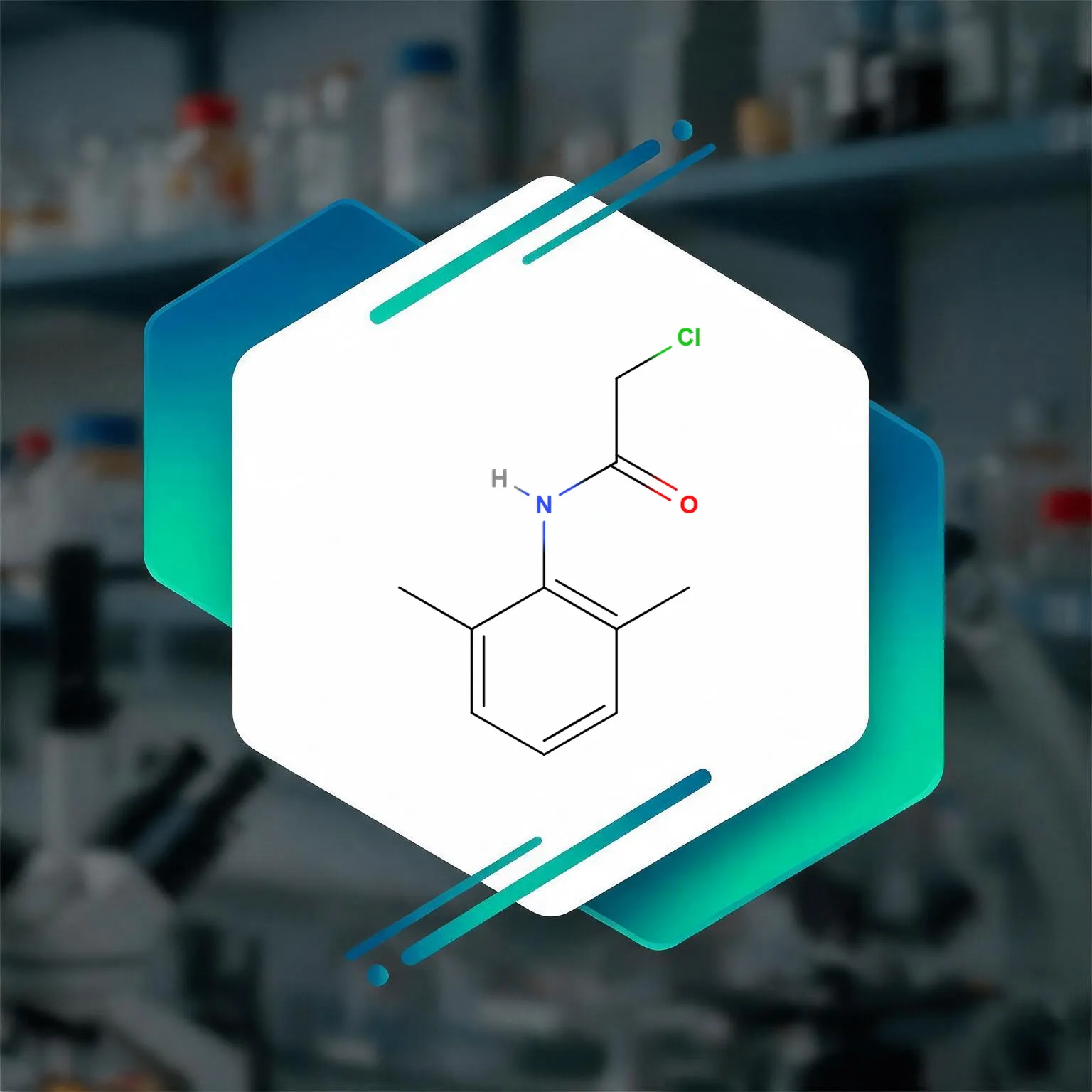 2-Chloro-N(2,6-Dimethylphenyl) Acetamide chemical intermediate manufactured by Mont Chem.